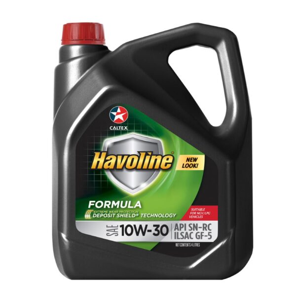 CALTEX Havoline Formula [SN] 10W-30 Oil 4L