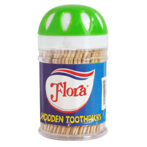 Flora Wooden Toothpicks 100pcs