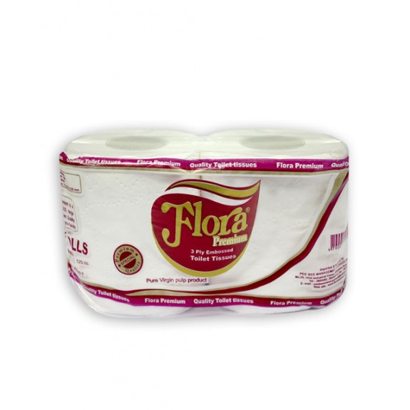 Flora Premium Toilet Paper 2 Rolls 3Ply