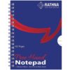 Rathna A5 Blue Cover Spiral Pad 100Pgs