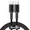 Baseus 100W Fast Charge Braided Type-C to Type-C 1M Cable - CATGD-01
