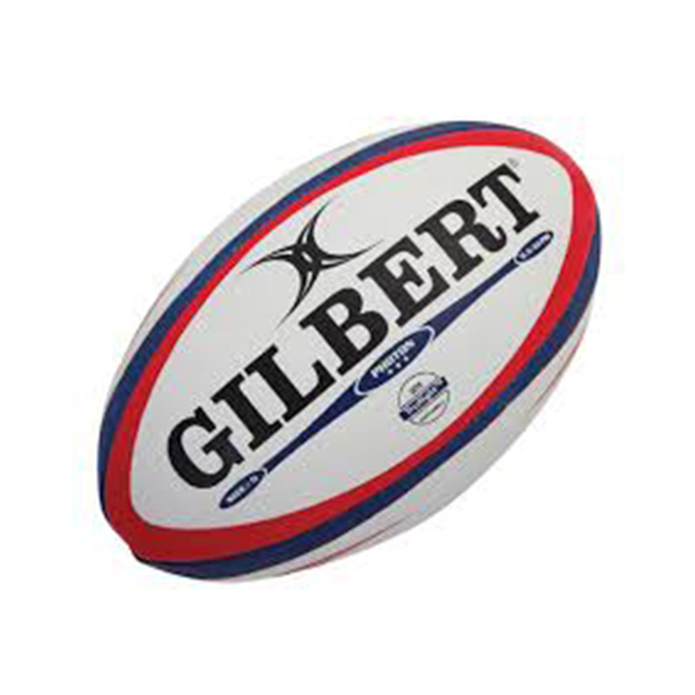 Gilbert Photon Sky Blue Match Quality Rugby Ball Size 4 & 5 