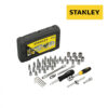 Stanley - Socket & Bit Set 1/4 Sq. Dr. (46 Pcs)
